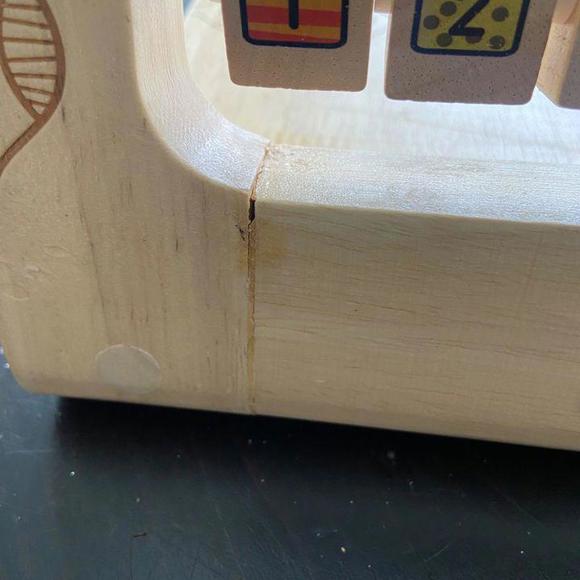 B. Toys Wooden Alphabet and Numbers Abacus - Picture 7 of 7